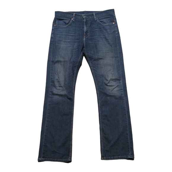 Levi's 527 Men's Bootcut Blue Denim Western Rockabilly Jeans 36X34 EUC - Picture 1 of 5